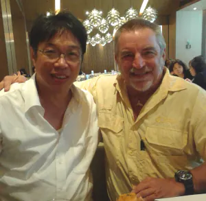 Brian with good friend Howard